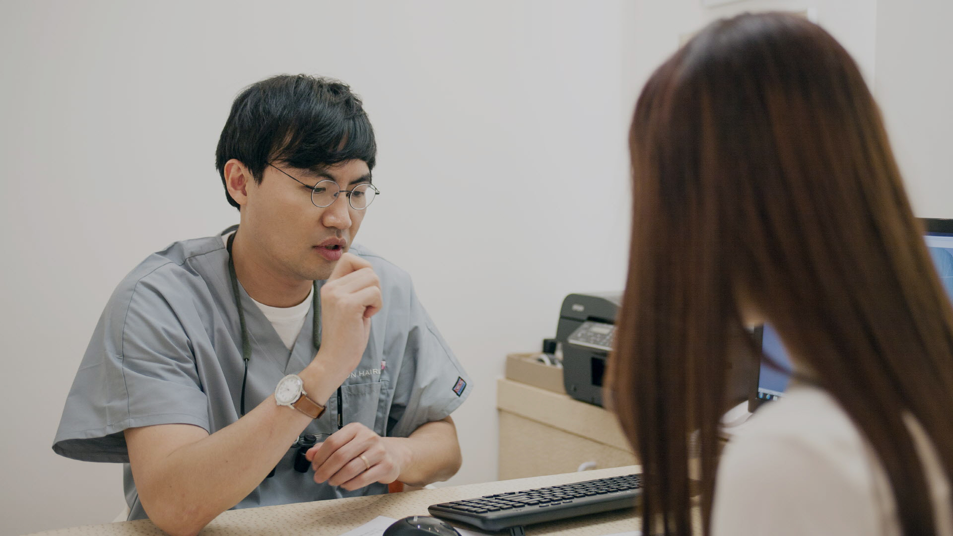 선수술교정 6단계 - 모발이식 재수술 절차